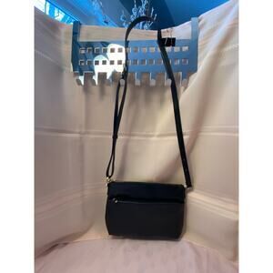 *New day brand , Black, Faux-Leather Crossbody Bag / Purse